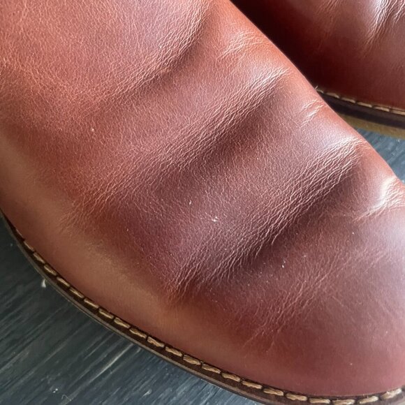 Sperry Women's Tan Seaport Levy Leather Memory-Foam Slip-On Loafers - Picture 9 of 11